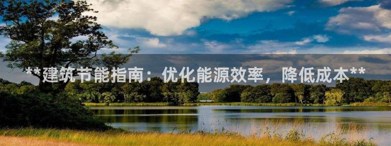 e尊国际娱乐官网地址：**建筑节能指南：优化能源效率，降低成本**