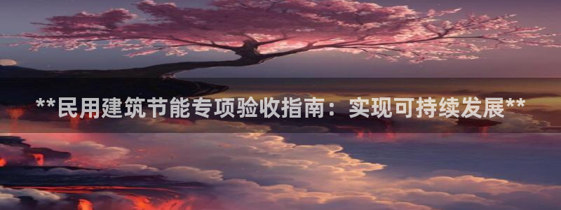 e尊国际是干什么的：**民用建筑节能专项验收指南：实现可持续发展**