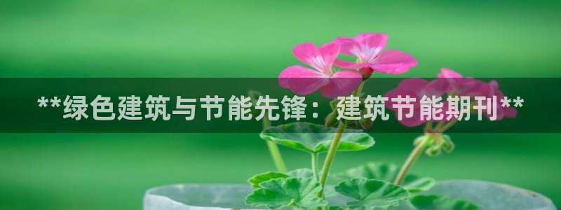 e尊体育：**绿色建筑与节能先锋：建筑节能期刊**