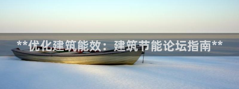 e尊国际娱乐官网下载：**优化建筑能效：建筑节能论坛指南**