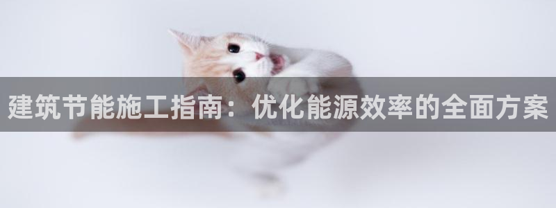 e尊体育：建筑节能施工指南：优化能源效率的全面方案