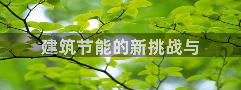 e尊国际-可可计划：建筑节能的新挑战与