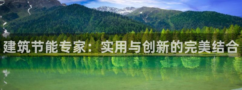 e尊国际app：建筑节能专家：实用与创新的完美结合