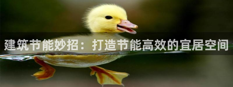 e尊国际客户端下载：建筑节能妙招：打造节能高效的宜居空间